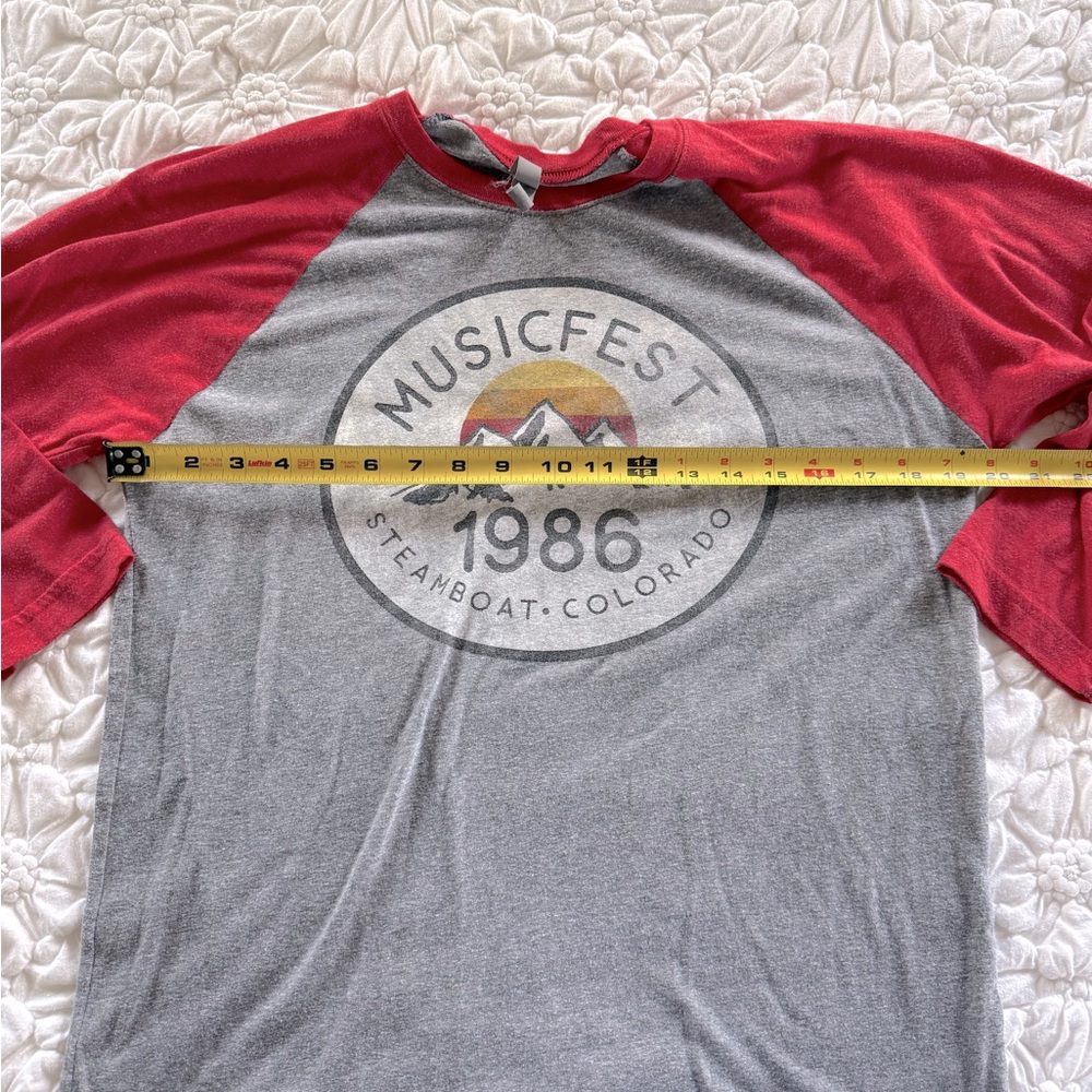 Oversized Musicfest Baseball TShirt - Picture 7 of 7